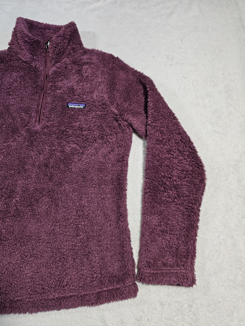Patagonia Womens Los Gatos 1/4-Zip Pullover Fleece Jacket M. - Picture 2 of 12